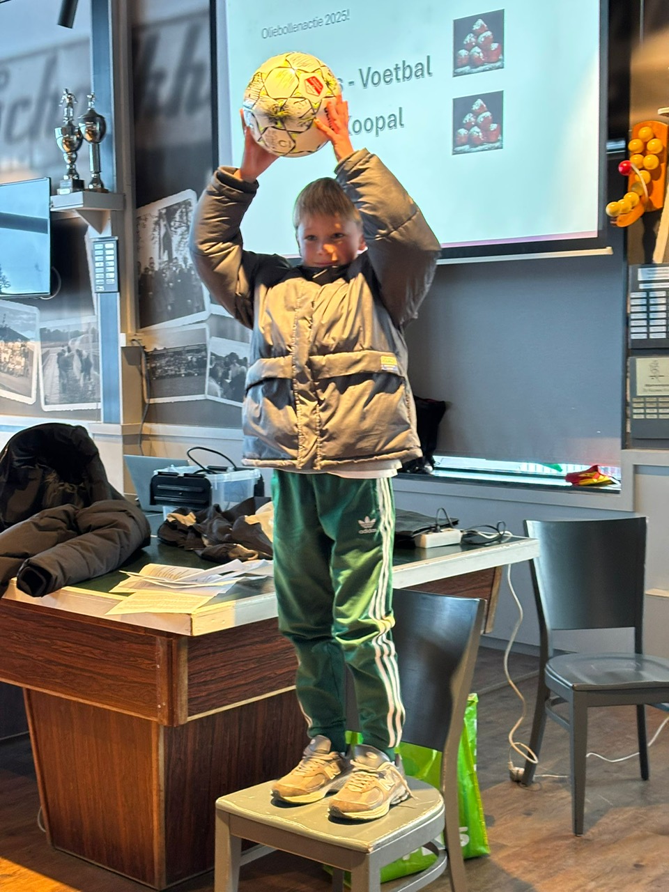 Oliebollenkanon 2e plaats voetbal - Noof Koopal