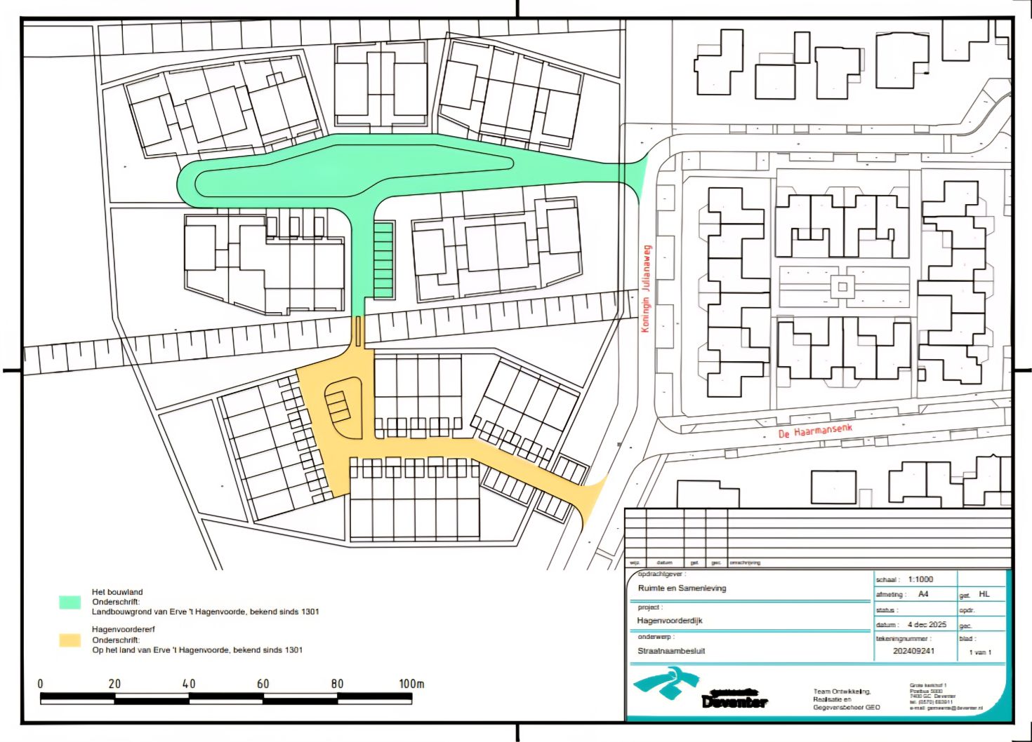 Straatnamen Hagenvoorde (1)